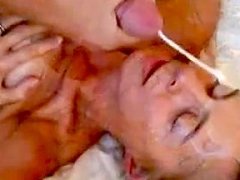 Blonde Hair Blue Eyed Milf Takes A Thick Load Free Porn 2f